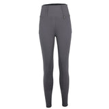 Woof Wear All Season Ladies Full Seat Riding Tights #colour_dove-grey