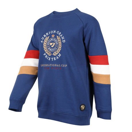 Shires Aubrion Team Young Rider Sweatshirt #colour_navy