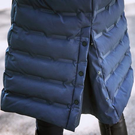 Weatherbeeta Ladies Helsinki Heat Seal Quilted Jacket #colour_navy-iris