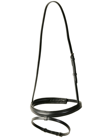 Kincade Classic Plain Raised Flash Noseband #colour_black