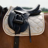 PS of Sweden Jump Signature Saddle Pad #colour_dark-ivory