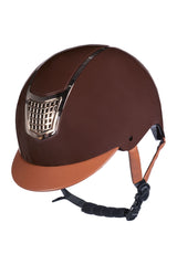 HKM Riding Helmet -Edinburgh #colour_dark-brown