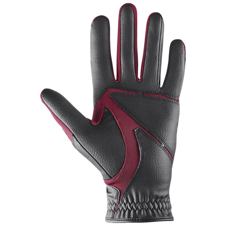 Uvex Ventraxion Plus Riding Gloves #colour_black-autumnred