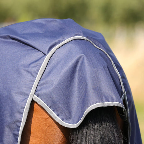 StormX Empra 100g Combi Turnout Rug #colour_navy