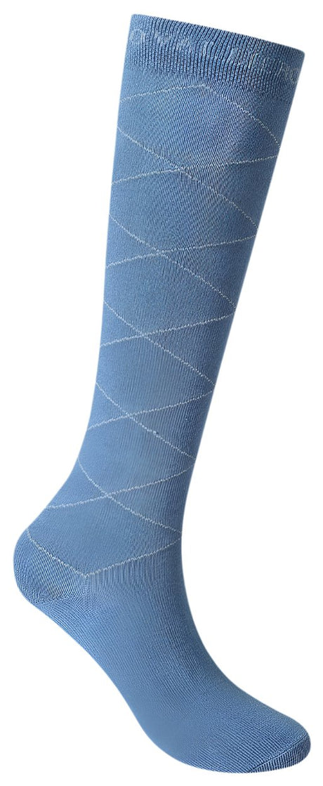 Covalliero Classic Riding Socks #colour_winter-sky