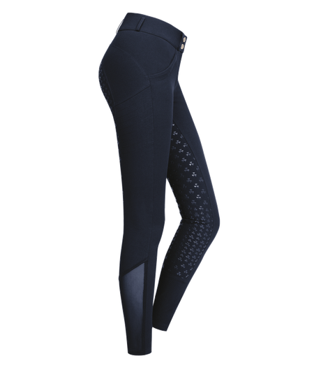 E.L.T Ladies Fay Feel Good High Waist Riding Breeches #colour_night-blue