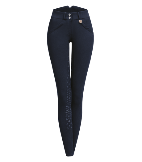 E.L.T Ladies Fay Feel Good High Waist Riding Breeches #colour_night-blue