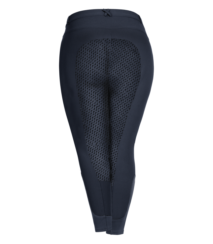 E.L.T Ladies Dahlia Silicone Riding Breeches #colour_night-blue