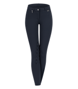 E.L.T Micro Ladies Knee Silicone Riding Breeches #colour_night-blue