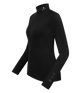 E.L.T Ladies Madison Turtleneck Shirt #colour_black