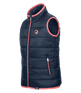 E.L.T Lucky Lou Children's Quilted Vest #colour_night-blue