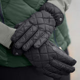 ELT Adult Diamond Winter Riding Glove #colour_black