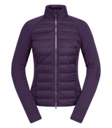 E.L.T Oregon Ladies Hybrid Quilted Jacket #colour_dark-purple