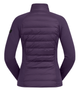 E.L.T Oregon Ladies Hybrid Quilted Jacket #colour_dark-purple