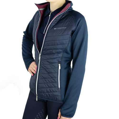 Hy Equestrian Synergy Elevate Sync Lightweight Jacket #colour_navy-fig