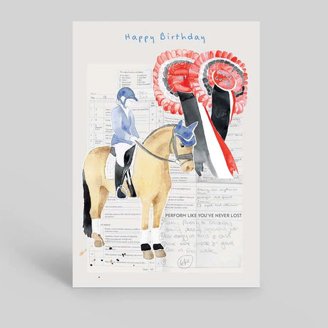 Deckled Edge Arena Card #style_happy-birthday-perform