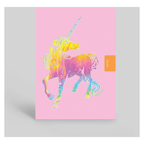 Deckled Edge Notebook #colour_mythical-unicorn