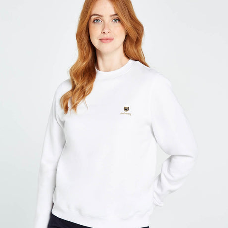 Dubarry Womens Glenside Sweatshirt #colour_white