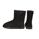 Hy Equestrian Children's Chisworth Waterproof Fleece Boot #colour_black