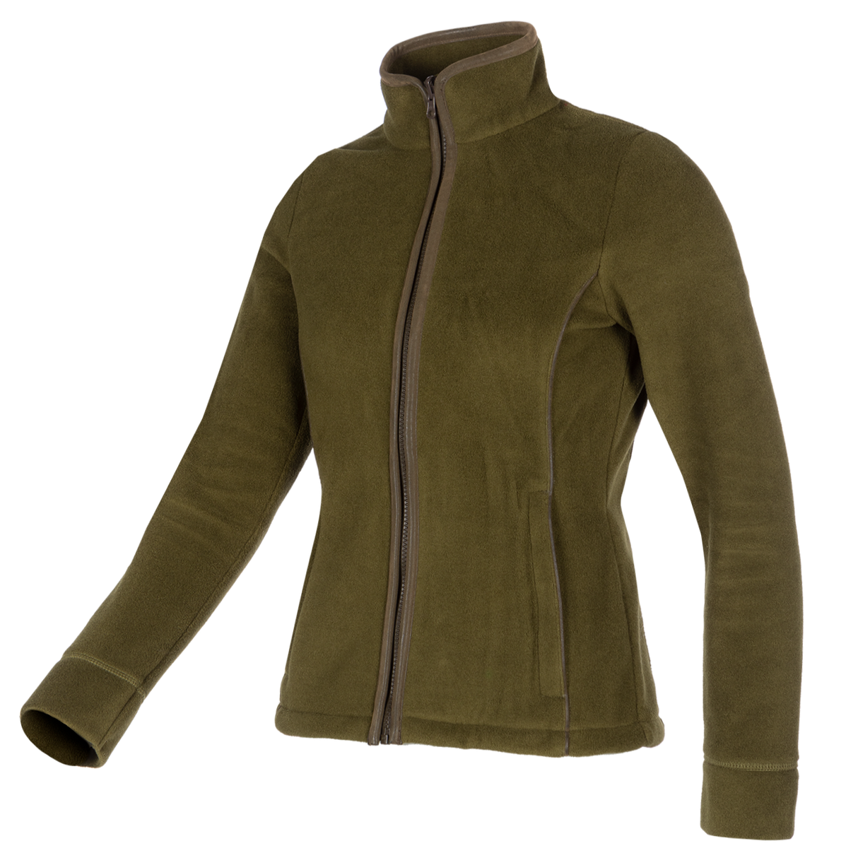 Baleno Tiffany Ladies Fleece Jacket #colour_olive