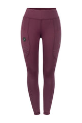 Cavallo Lin Grip RL Riding Tights #colour_dusty-violet