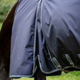 Horseware Ireland Rambo Optimo Turnout Plus #colour_navy-thunderstorm-grey-silver