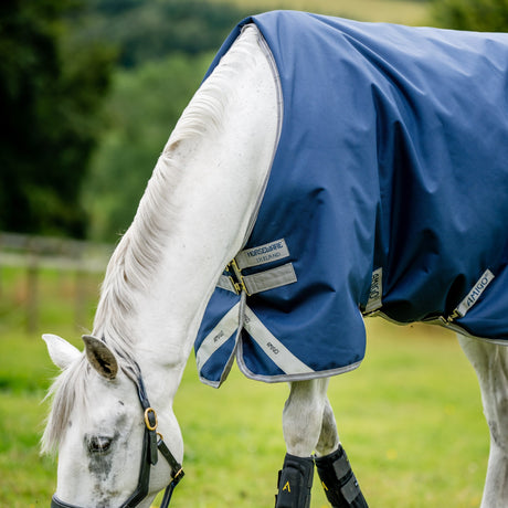 Horseware Ireland Amigo Bravo 12 Original 0g Lite Turnout Rug #colour_navy-titanium-grey-silver