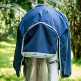 Horseware Ireland Amigo Bravo 12 Original 250g Medium Turnout Rug #colour_navy-titanium-grey-silver