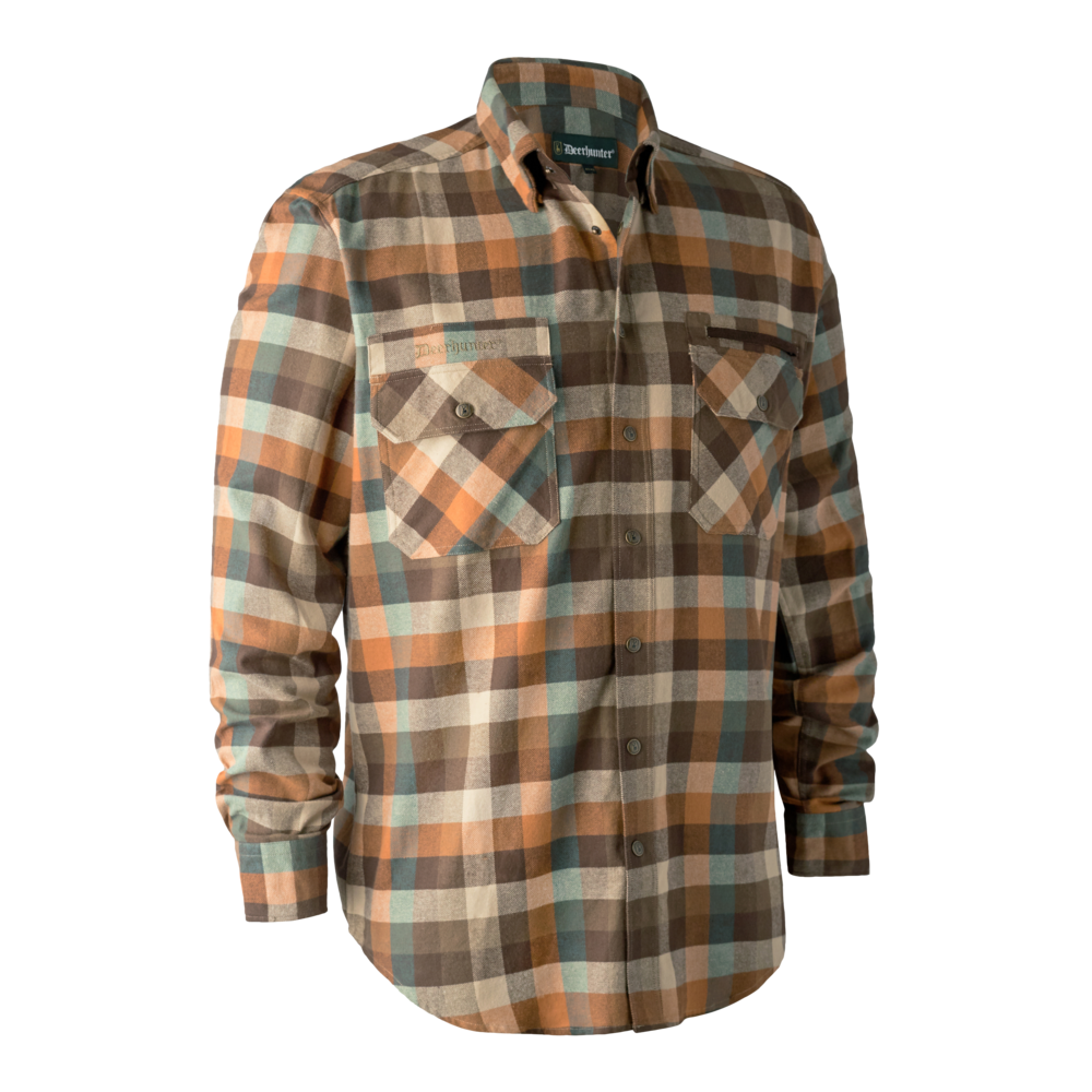 Deerhunter Men's James Shirt #colour_brown-check