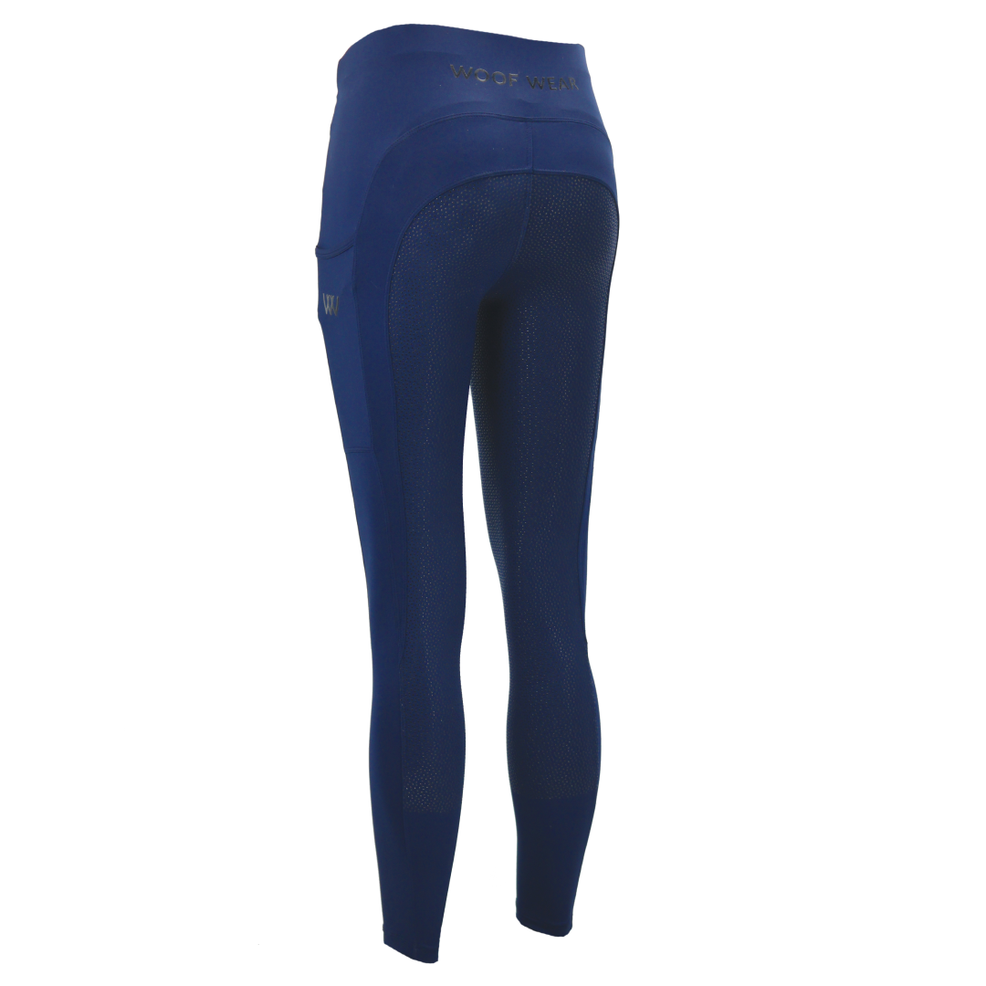 Woof Wear Young Rider Pro Tights #colour_navy