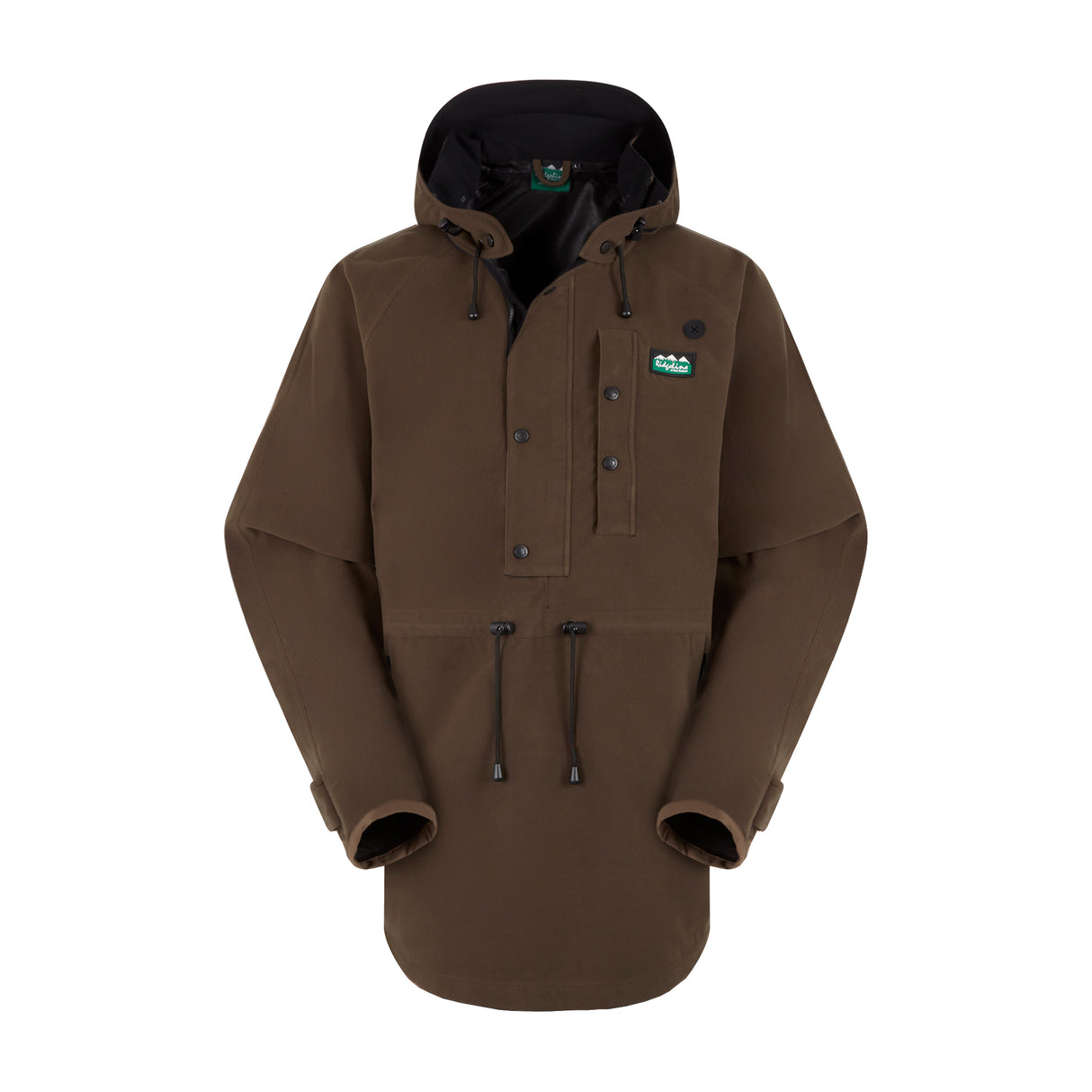 Ridgeline Men's Monsoon Classic Smock #colour_bark