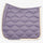 PS of Sweden Lavender Grey Ruffle Pearl Dressage Saddle Pad #colour_lavender-grey