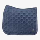 PS of Sweden Velvet Monogram Dressage Saddle Pad #colour_mist-blue