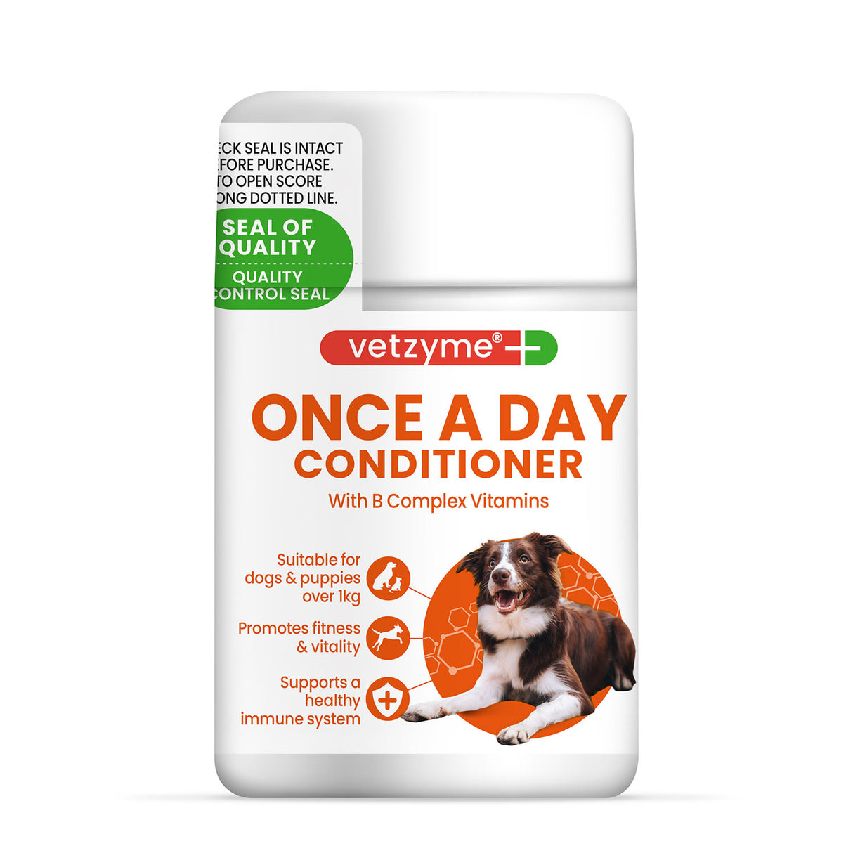 Vetzyme Once A Day Conditioner For Dogs