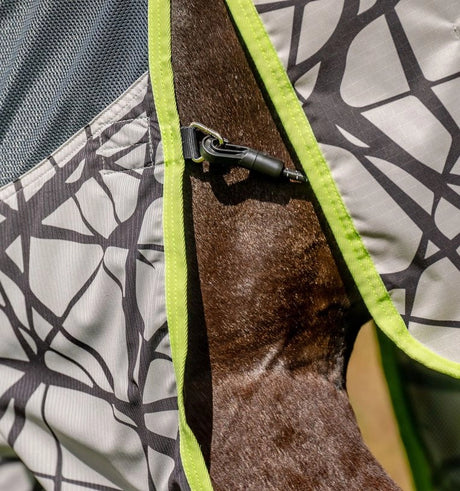 Horseware Ireland Amigo 3-in-1 CamoFly #colour_camofly-print-lime