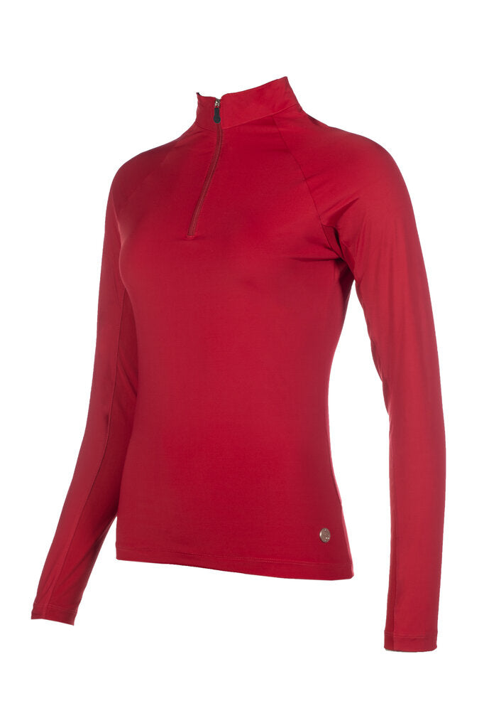 HKM Children's Functional Shirt -Essentials- #colour_red