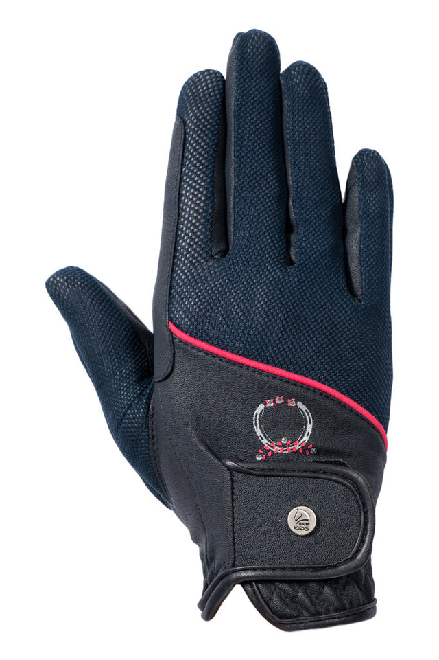 HKM Riding Gloves -Aymee #colour_deep-blue