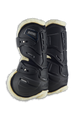 Stubben Hybrid Fleece Tendon Boots #colour_black