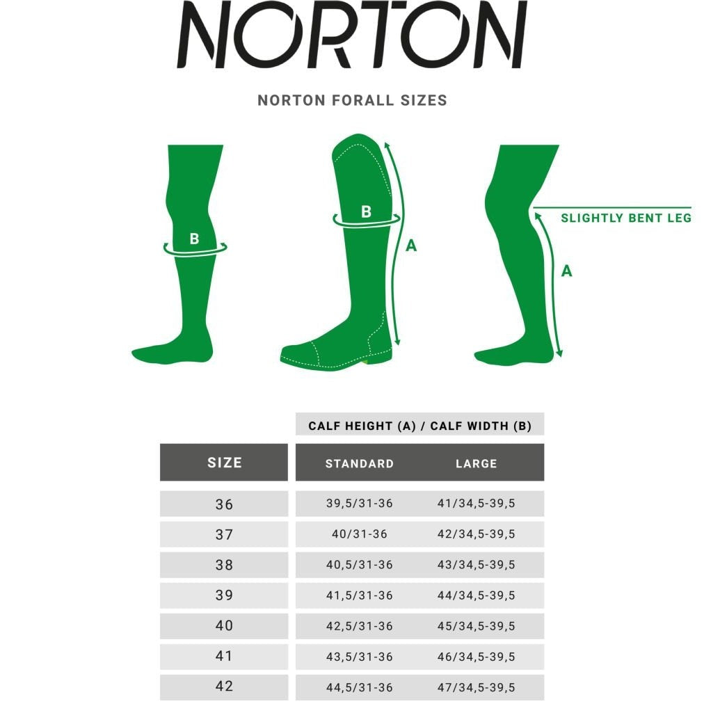 Norton Forall Synthetic Tall Boots #colour_black