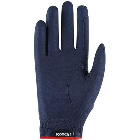 Roeckl Marne Riding Gloves #colour_navy-rainbow