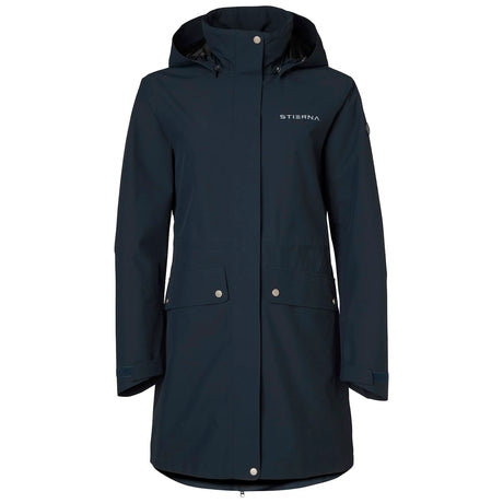 Stierna Cloud Rain Parka #colour_midnight-navy