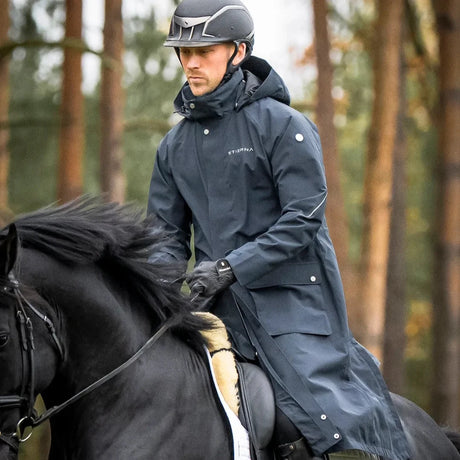 Stierna Men's Sky Rain Coat #colour_midnight-navy