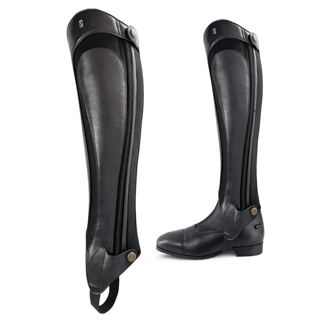 Tredstep Ireland Medici Air Half Chaps #colour_black