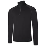 Dare2b Elite Fuser 1/4 Zip Core Stretch #colour_black