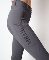 Montar Rebel Crystal Full Grip Breeches #colour_grey