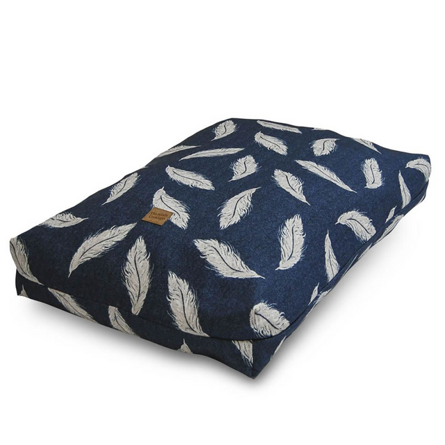 Danish Design Feather Retreat Eco-Wellness Duvet #colour_navy/stone