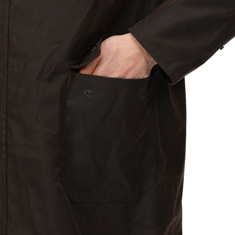 Regatta Professional Cranbrook Wax Jacket #colour_brown