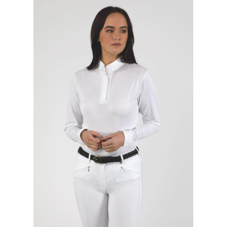 Shires Aubrion Long Sleeve Stock Shirt
