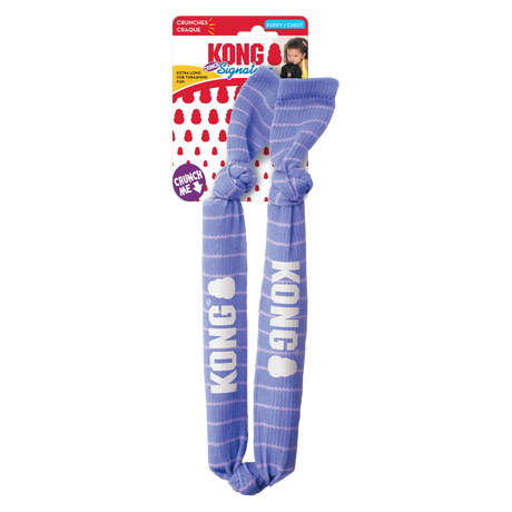 KONG Puppy Signature Crunch Rope Double