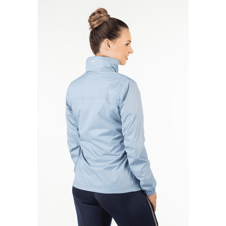 HKM London Style Rain Jacket #colour_smokey-blue